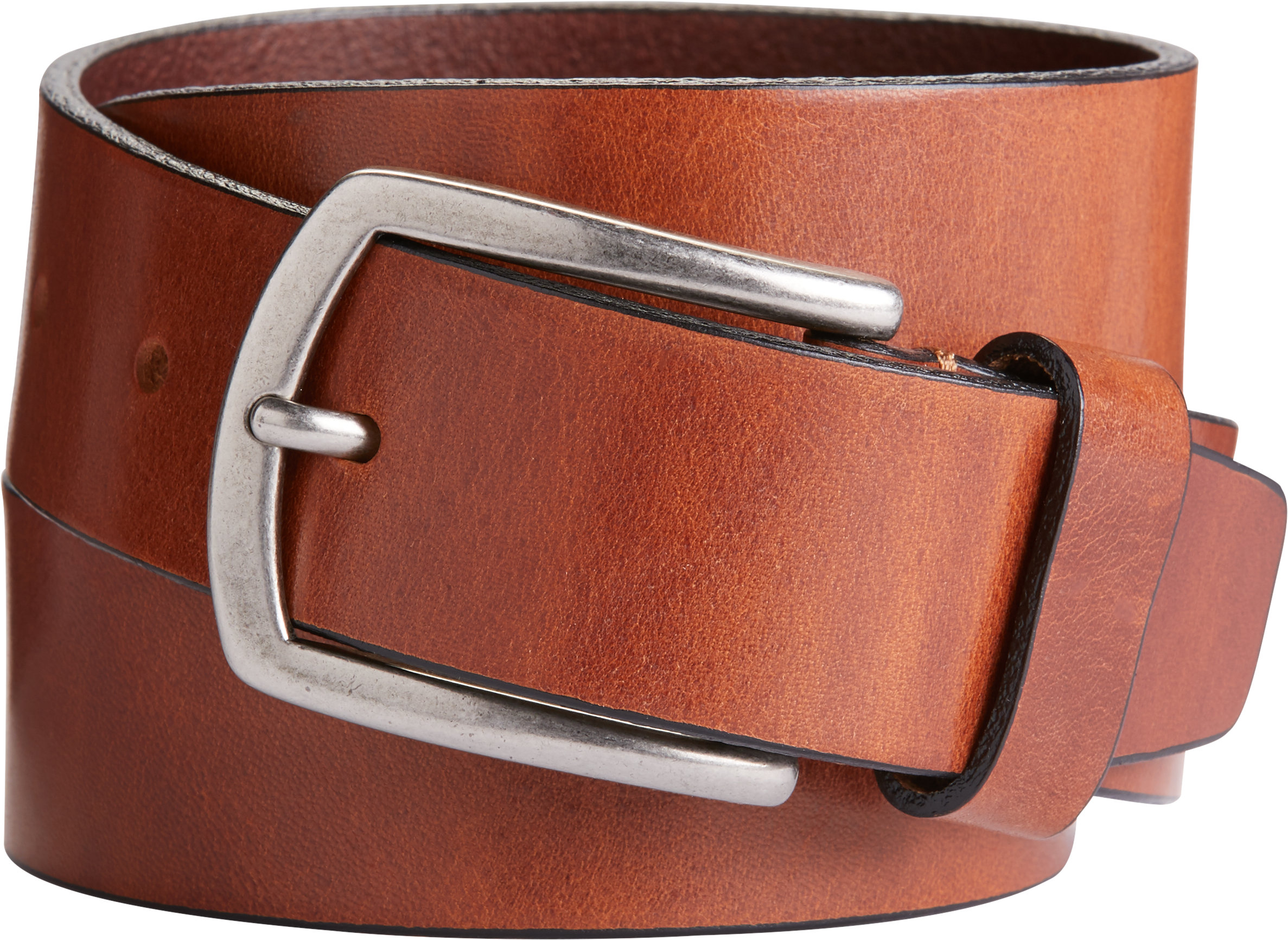 Joseph Abboud Cognac Leather Belt Hamilton Place