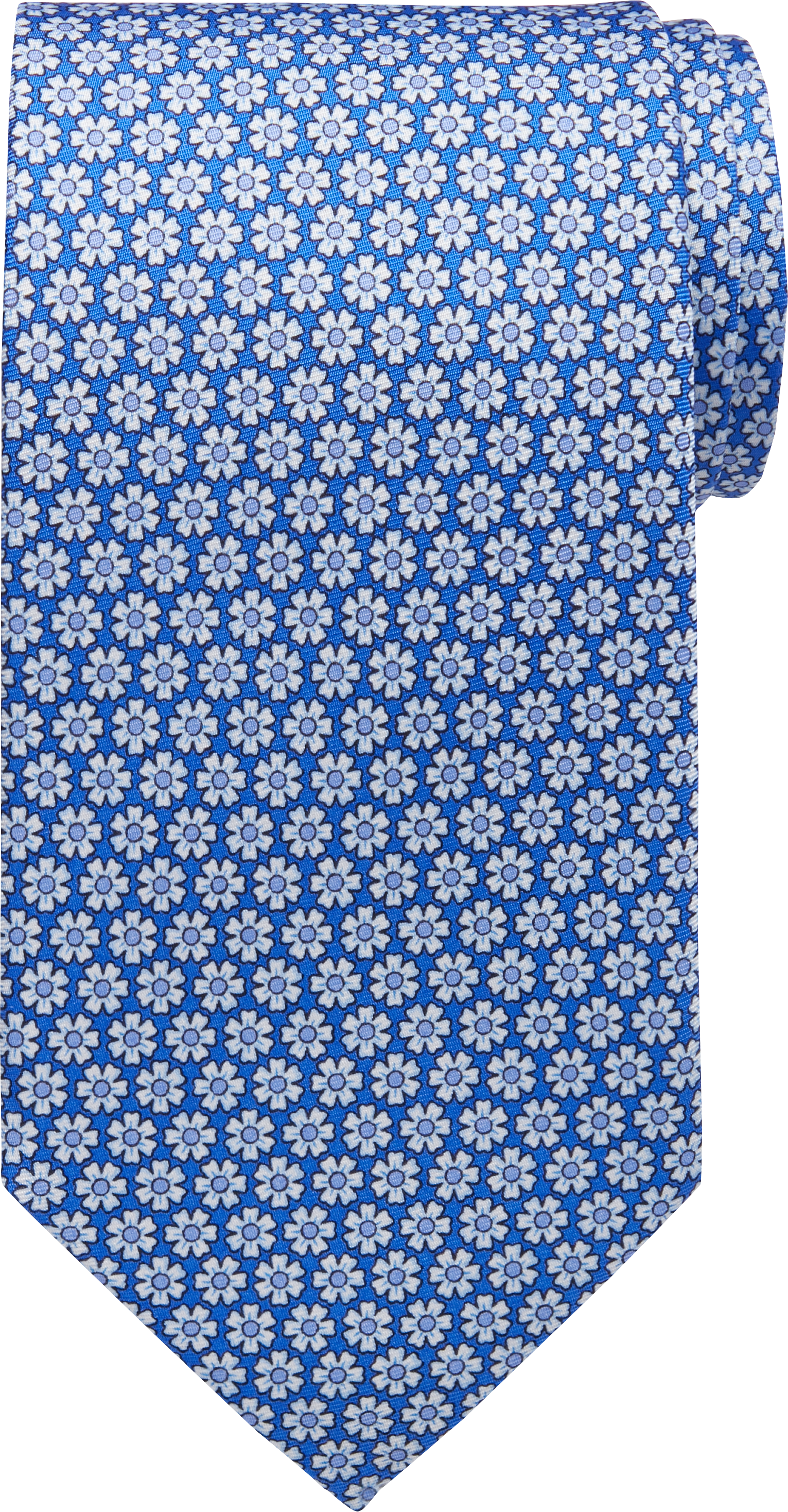 Tommy Hilfiger Blue Floral Narrow Tie 