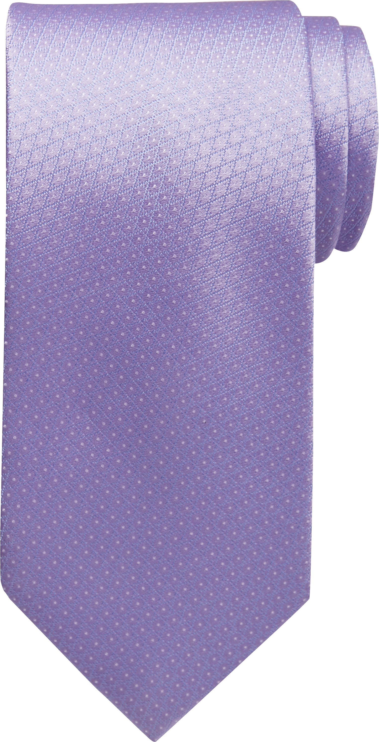 Calvin Klein Purple Geometric Narrow Tie - Men's Featured | Men's Wearhouse