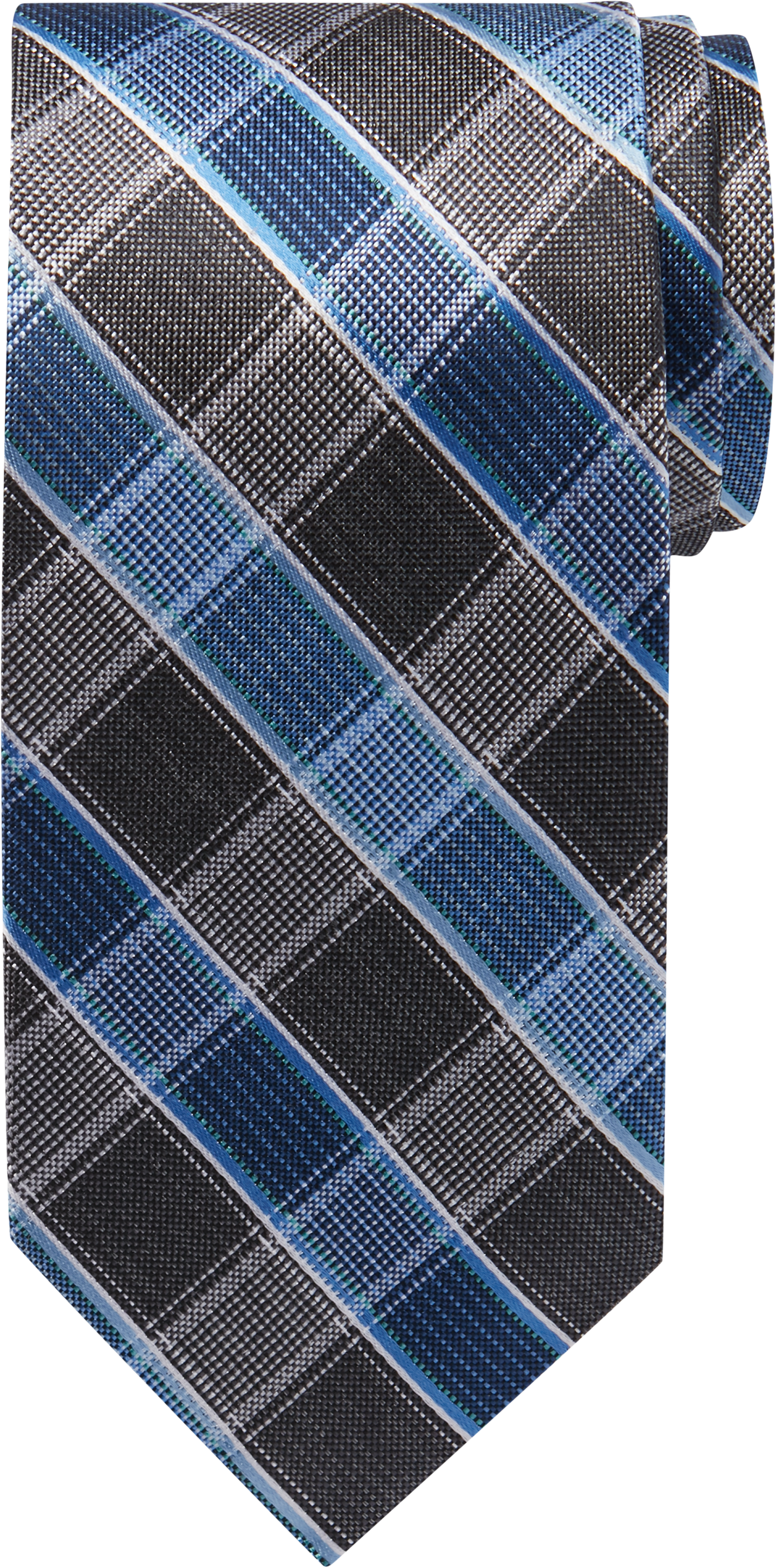 Alfani Men's Slim Grid Tie | Vancouver Mall