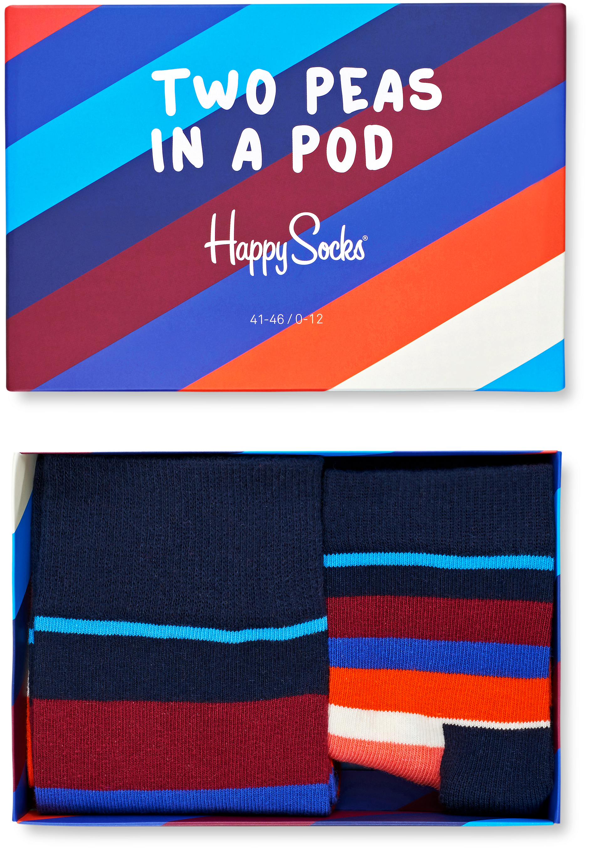 Happy Socks 2 Peas In A Pod Gift Box Men S Accessories Men S Wearhouse