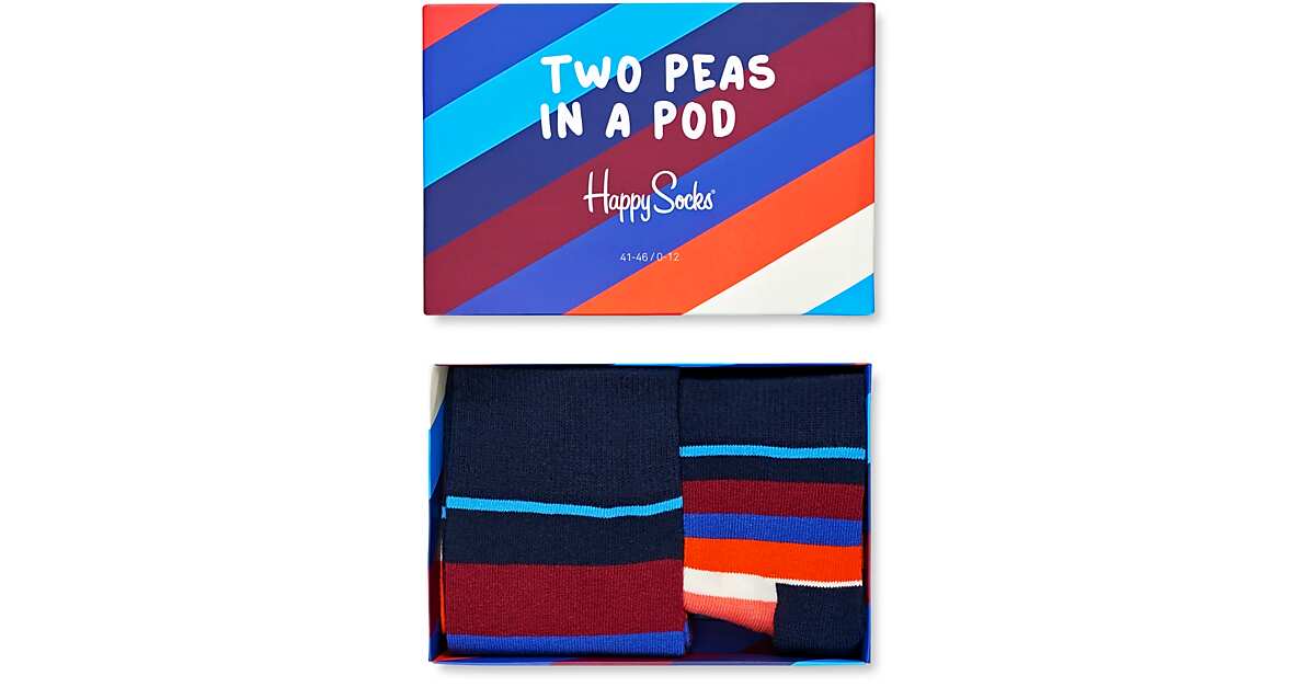 Happy Socks 2 Peas In A Pod Gift Box Men S Accessories Men S Wearhouse
