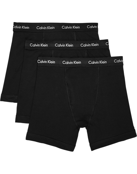 Calvin Klein Boxer Briefs, 3-Pack, Assorted - Men's Accessories | Men's  Wearhouse