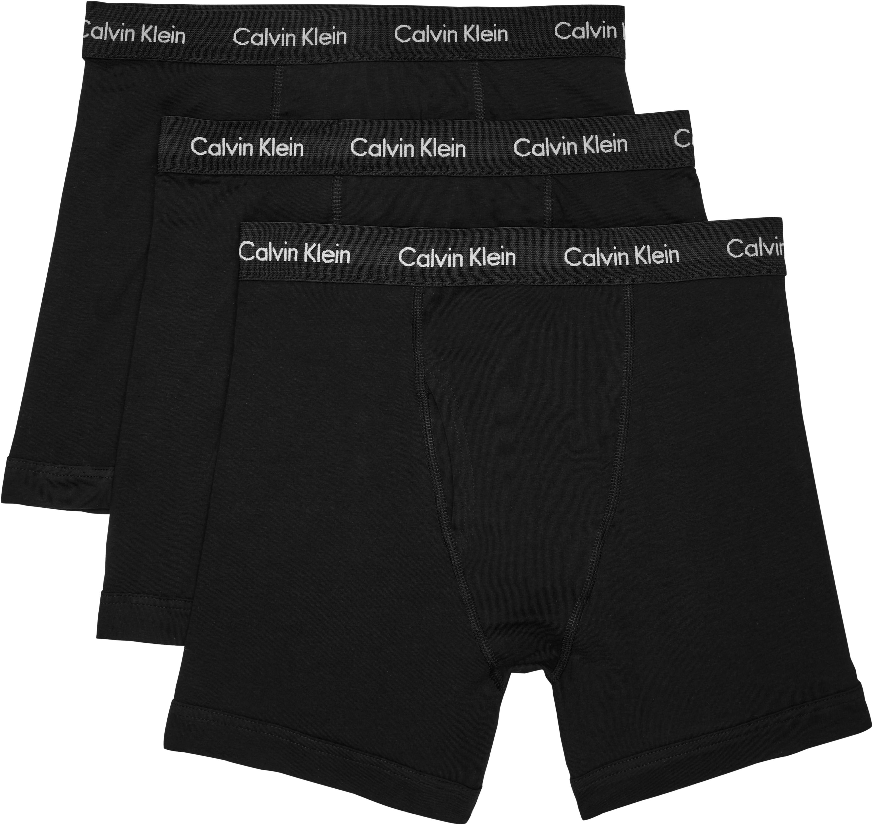 Calvin Klein Classic Fit Cotton Briefs, 3-pack, White