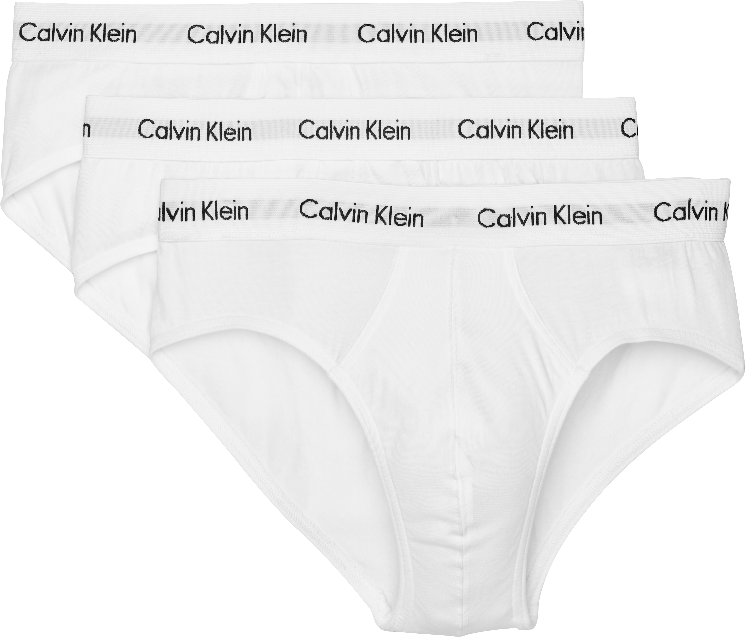 Calvin Klein Classic Fit Cotton Briefs, 3-Pack, White - Men's Accessories |  Men's Wearhouse