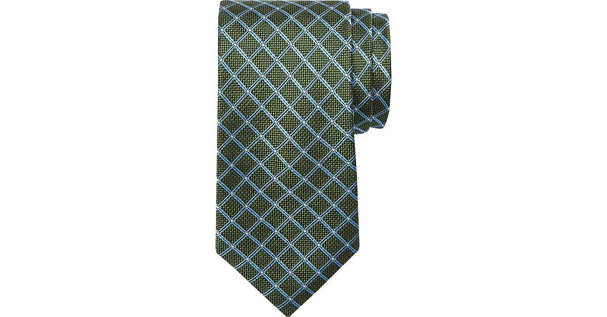 Green Ties Men's Wearhouse