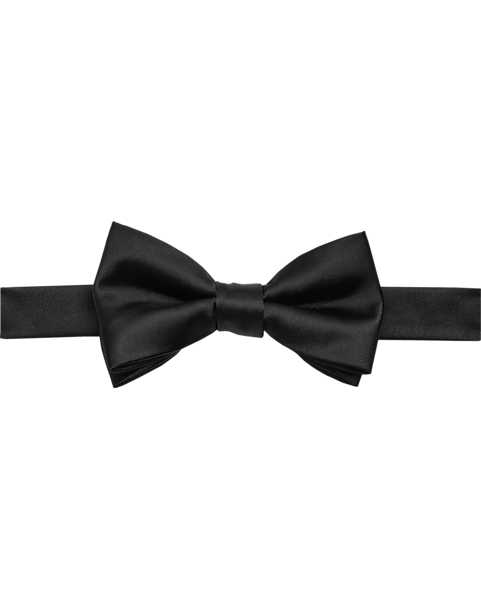 Egara Pre-Tied Formal Bow Tie, Black