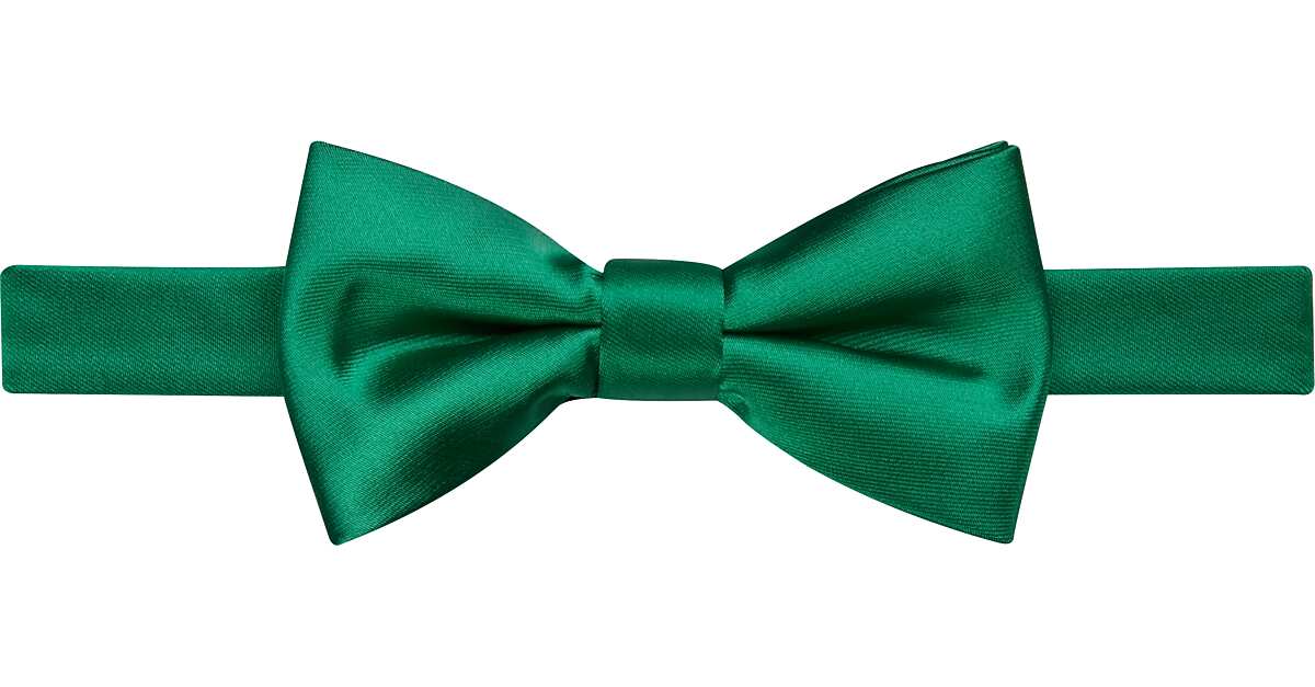 Egara PreTied Formal Bow Tie, Emerald Green Men's Featured Men's