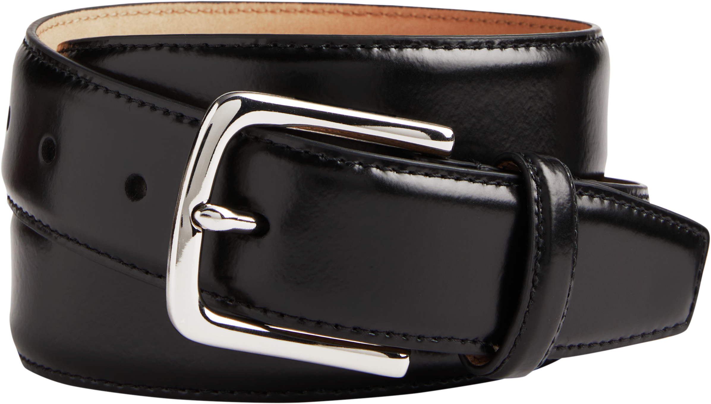 Cole haan british tan clearance belt