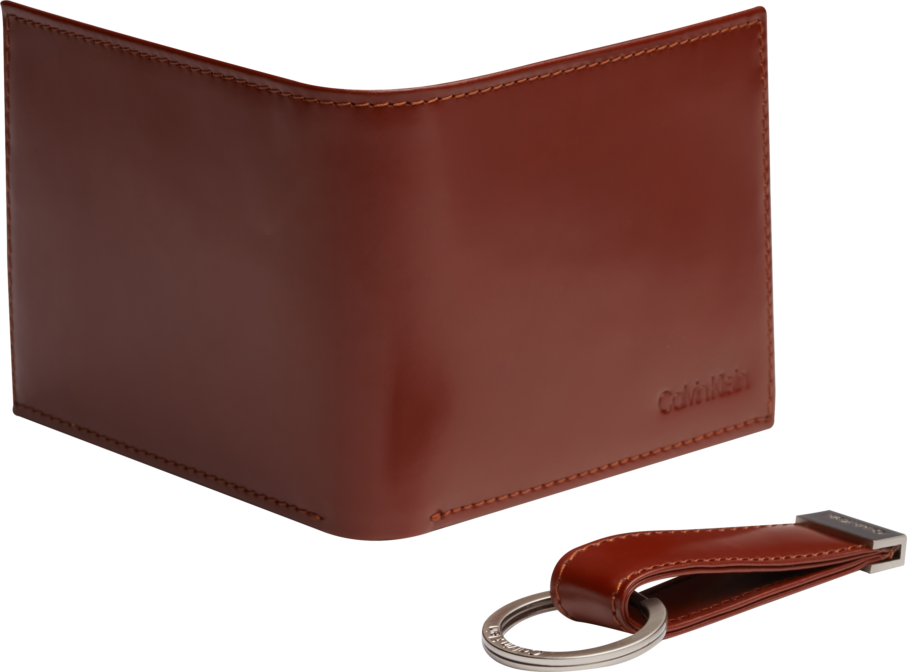 Calvin klein brown clearance wallet