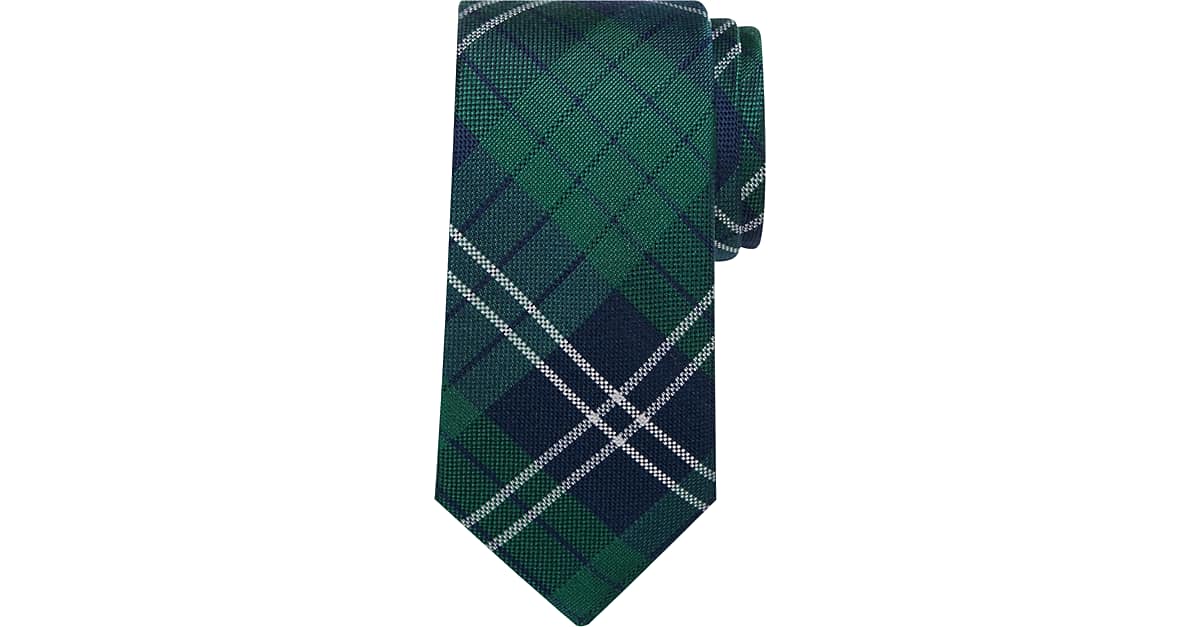 Green Ties Men's Wearhouse