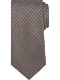 Calvin Klein Narrow Tie, Wheat Stripe