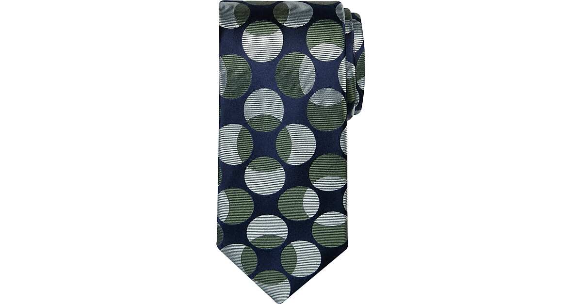 Green Ties Men's Wearhouse