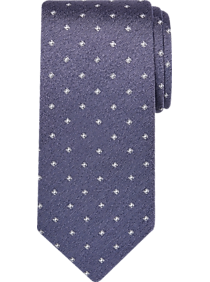 Pronto Uomo Narrow Tie, Purple Textured
