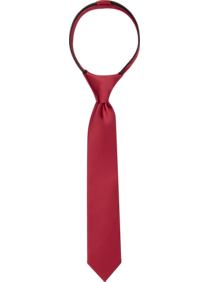 Egara Boys Zipper Tie, Red