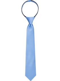 Egara Boys Zipper Tie, Steel Blue