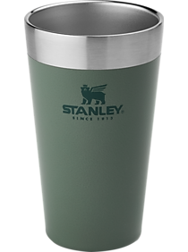 Mens Home & Electronics, Accessories - Stanley Adventure Stacking Beer Pint, Green 16 oz. - Men's Wearhouse