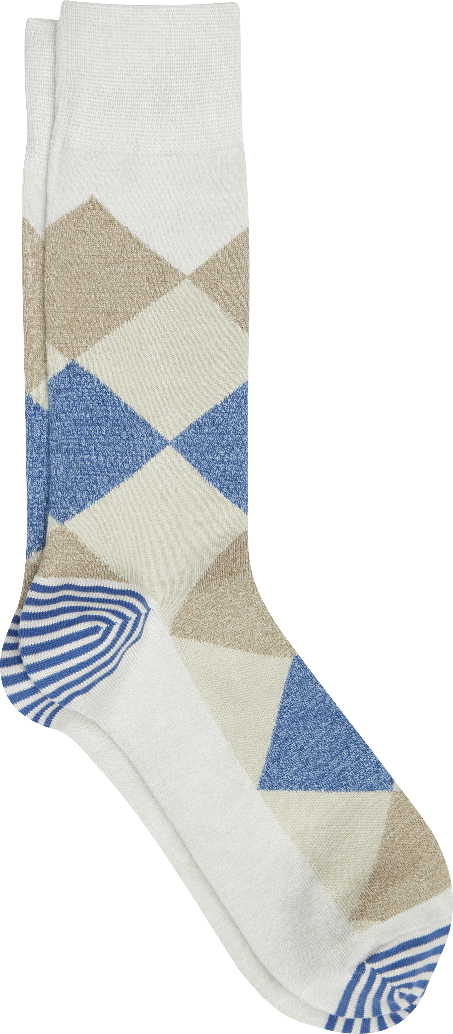 Pronto Uomo Socks, Taupe Twisted Argyle - Men's Accessories | Men's ...