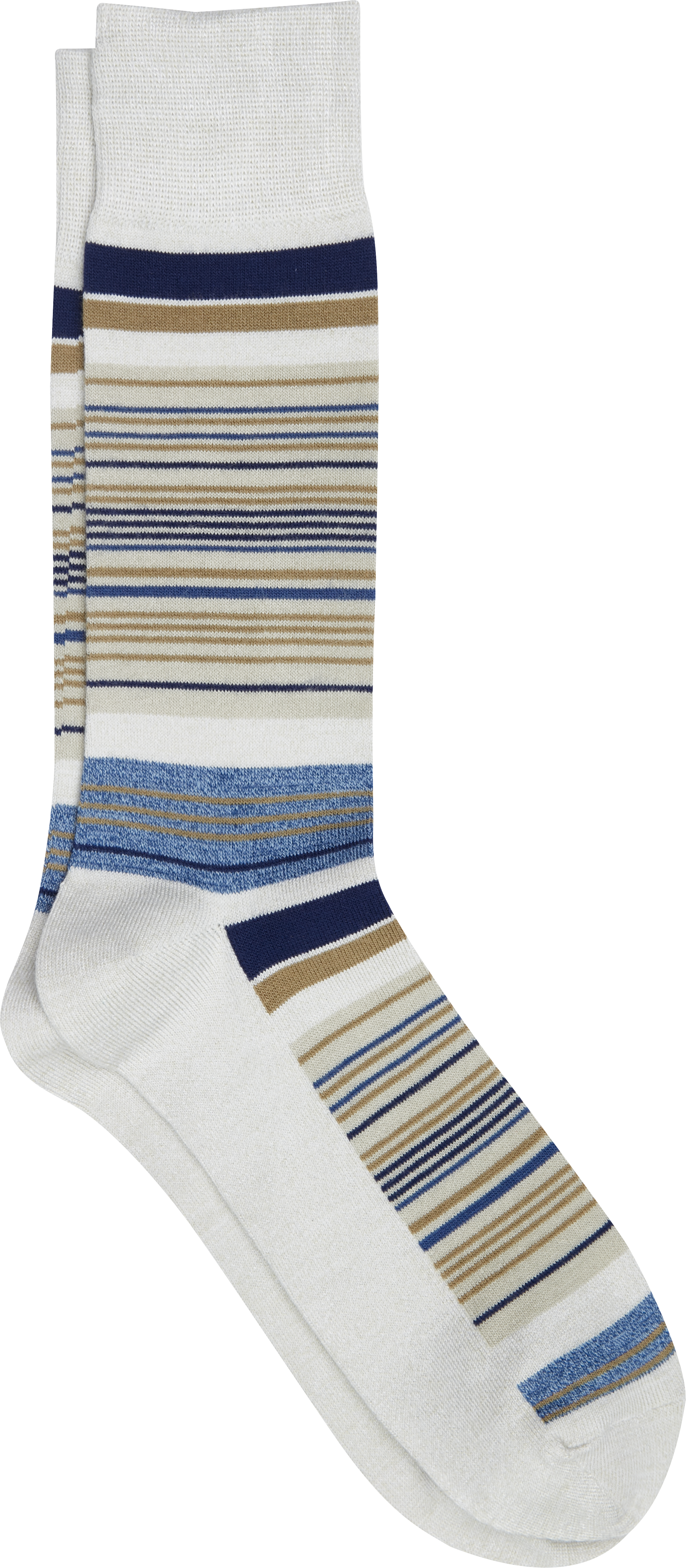 Pronto Uomo Socks, Taupe Twisted Stripe - Men's Accessories | Men's ...