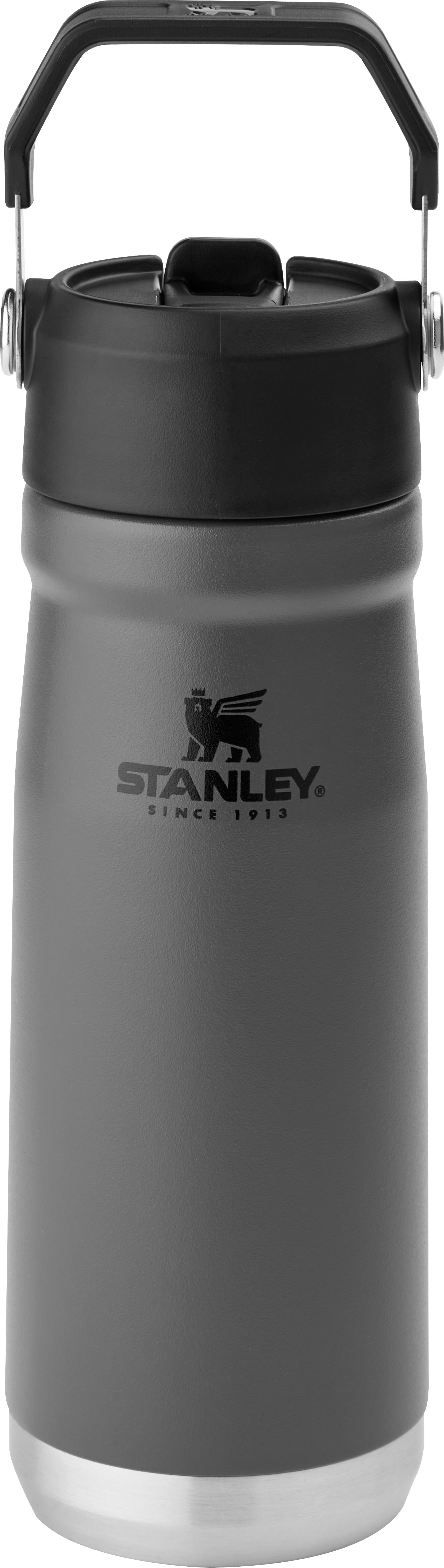 Stanley Iceflow Flip Straw Water Bottle, Gray 22 oz.