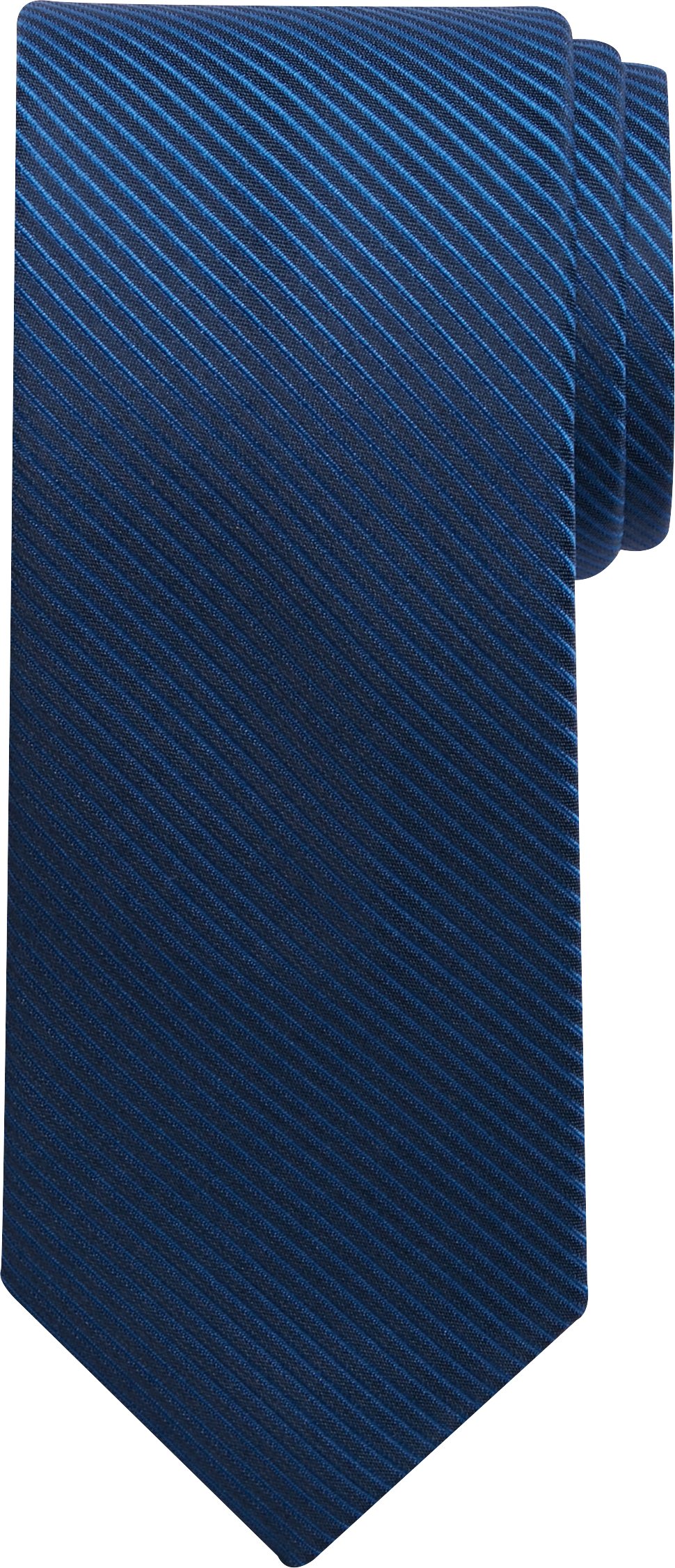 Calvin Klein Narrow Tie, Navy King Cord - Men's | Men's Wearhouse