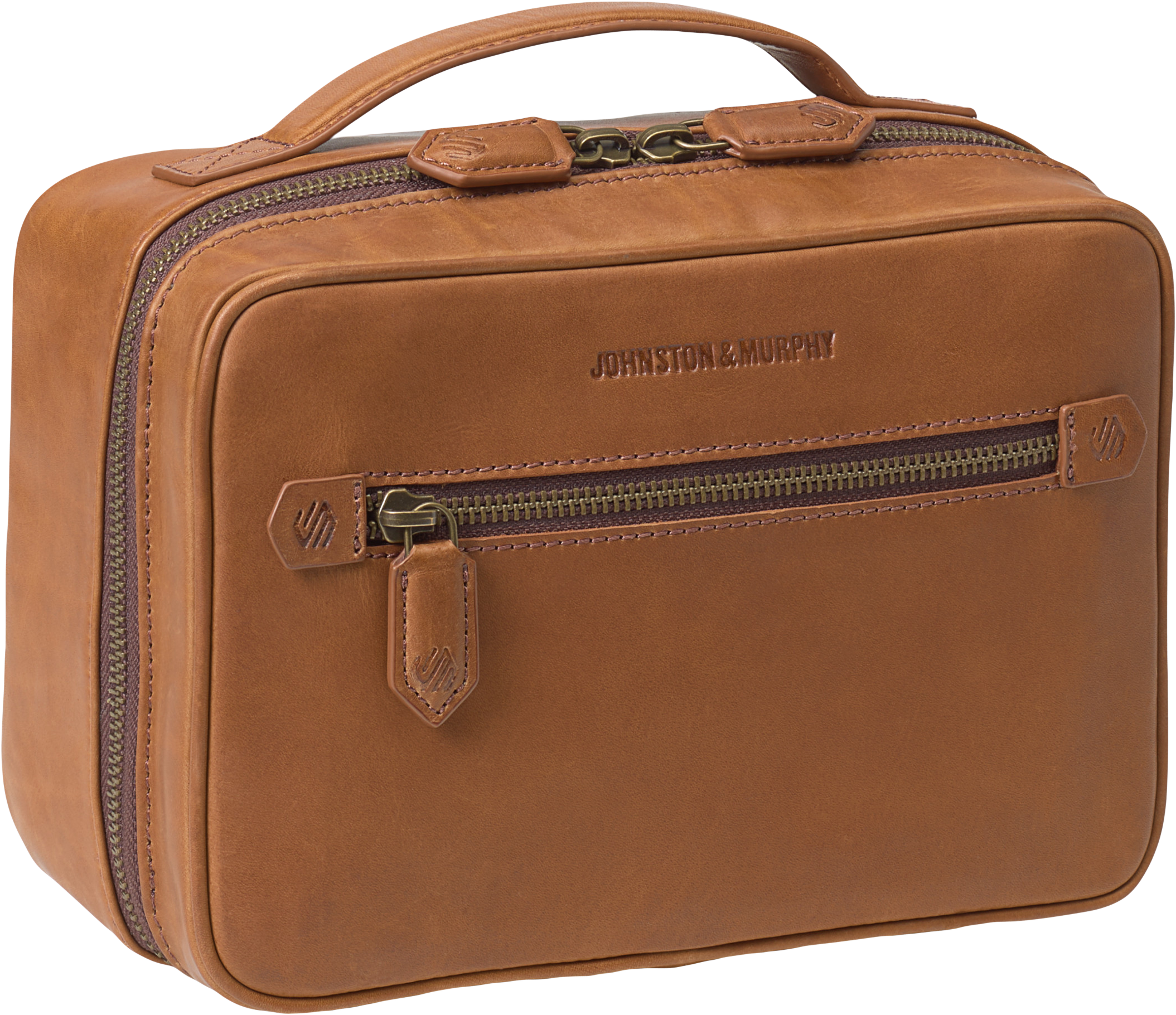 bagværk sfære Hav Johnston & Murphy Leather Travel Kit, Light Brown - Men's Accessories |  Men's Wearhouse