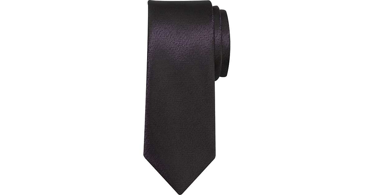 Egara Narrow Tie, Mysterioso Plum Shimmer - Men's Brands | Men's Wearhouse