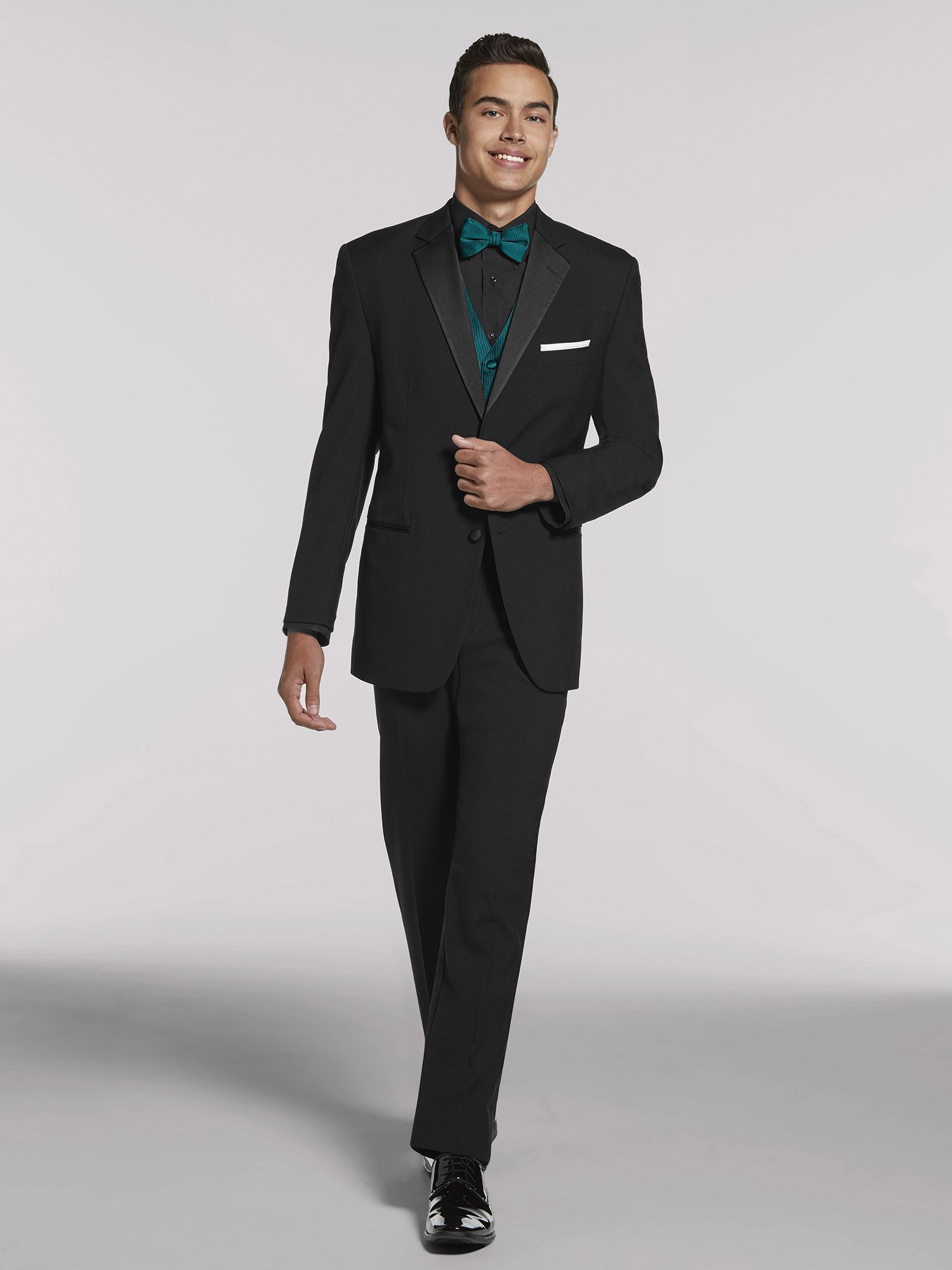 Joseph & Feiss Black Notch Lapel Prom Tuxedo | Men's Wearhouse