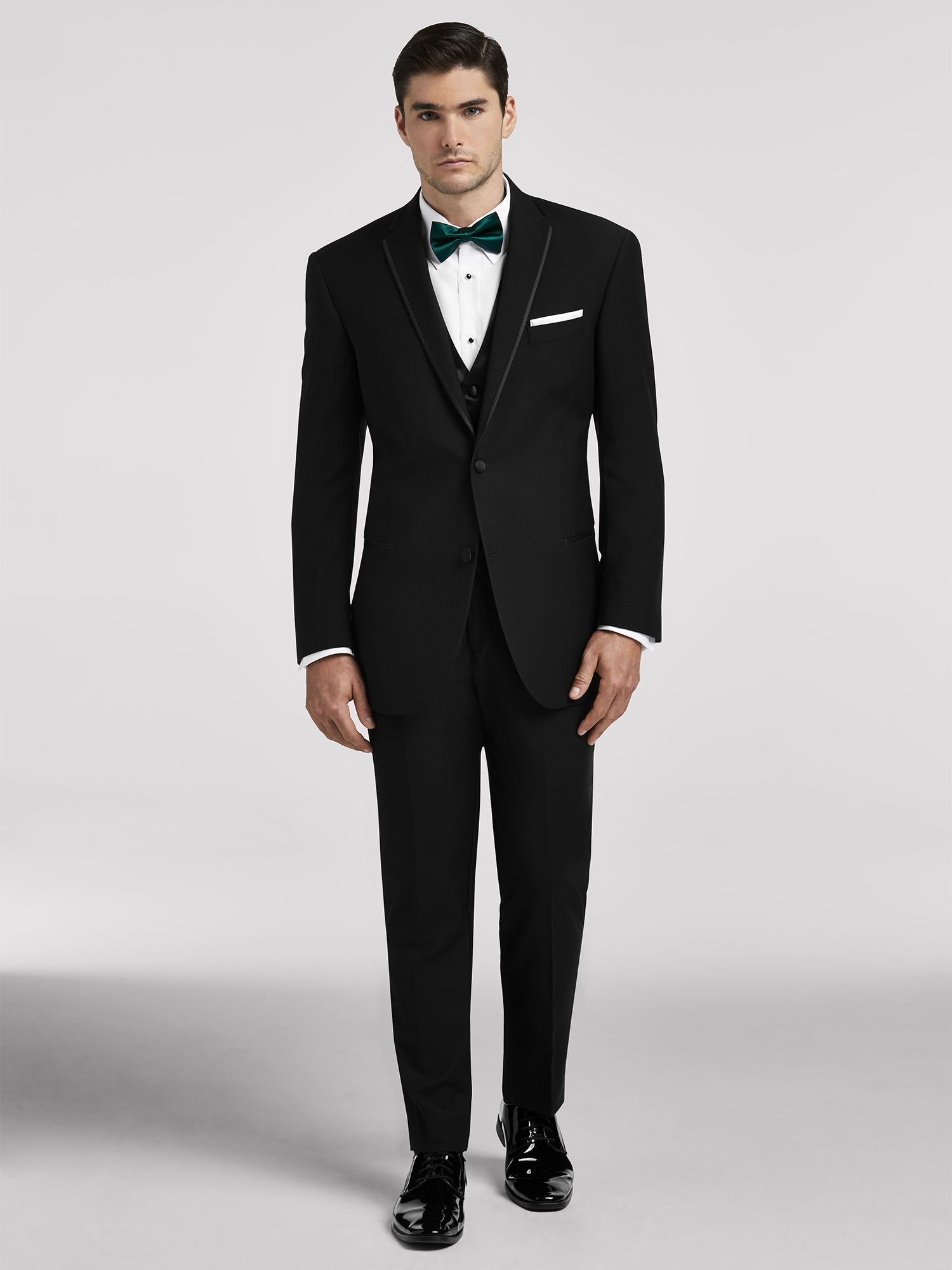 Classic Black Tux by Calvin Klein | Tuxedo Rental | Men's Wearhouse