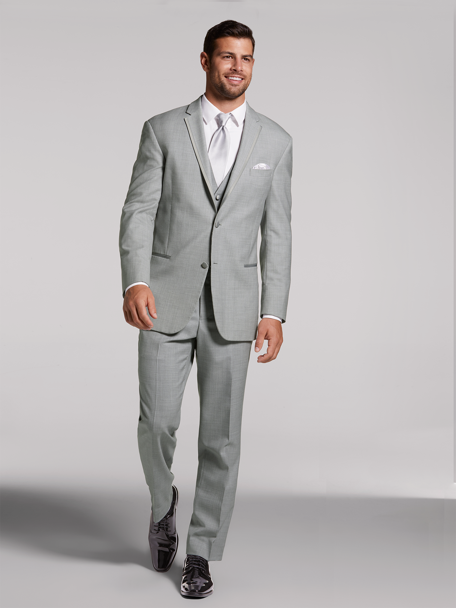 Light Gray Tuxedo by Joseph Abboud | Tuxedo Rental | Men's Wearhouse