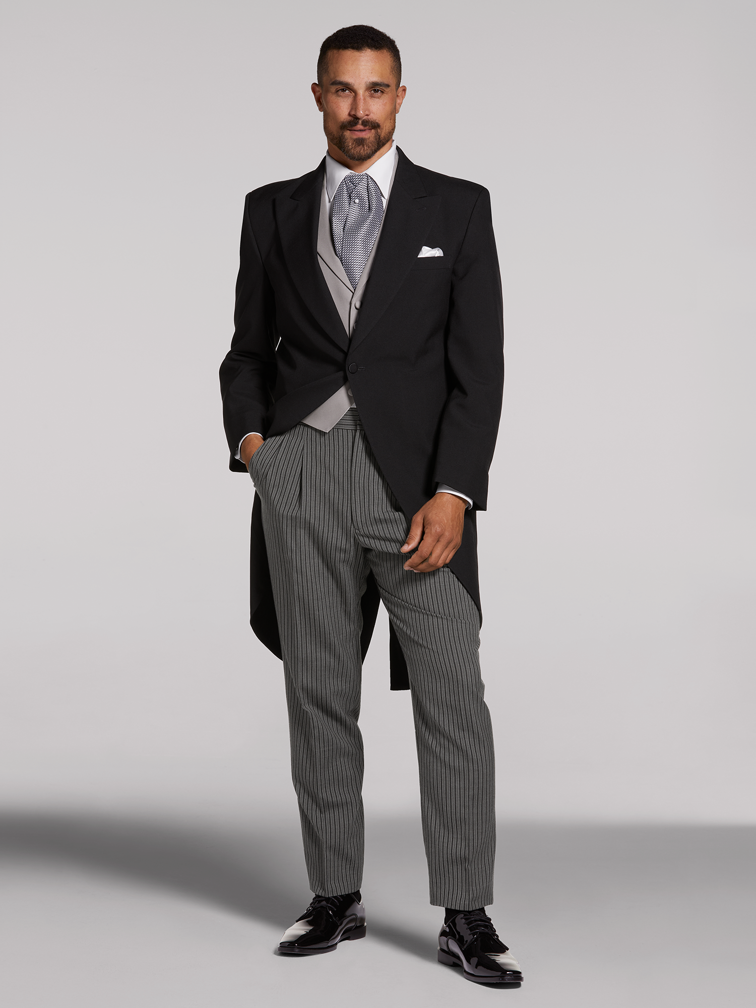 men's wearhouse grey tux rental