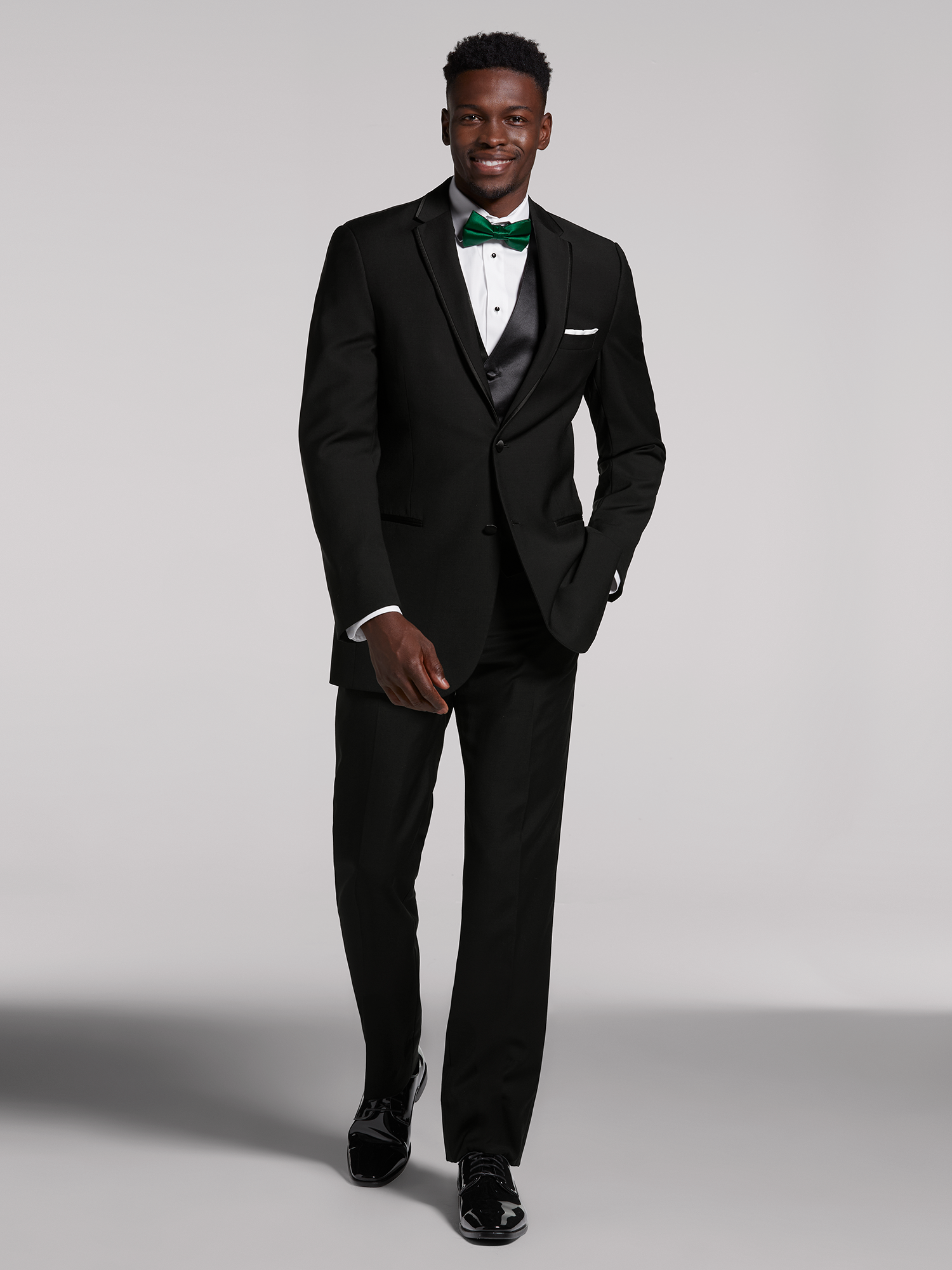 Classic Black Tux by Calvin Klein | Tuxedo Rental | Men's Wearhouse