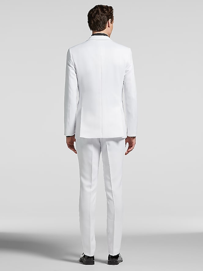 Pronto Uomo White Notch Suit