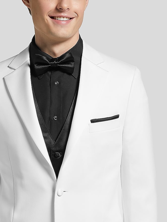 Pronto Uomo White Notch Suit