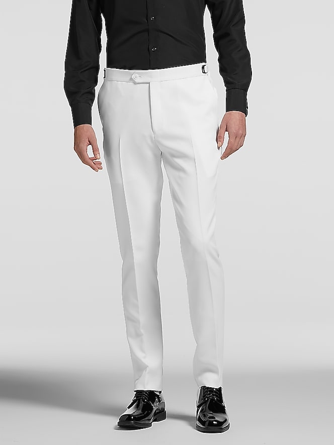 Pronto Uomo White Notch Suit