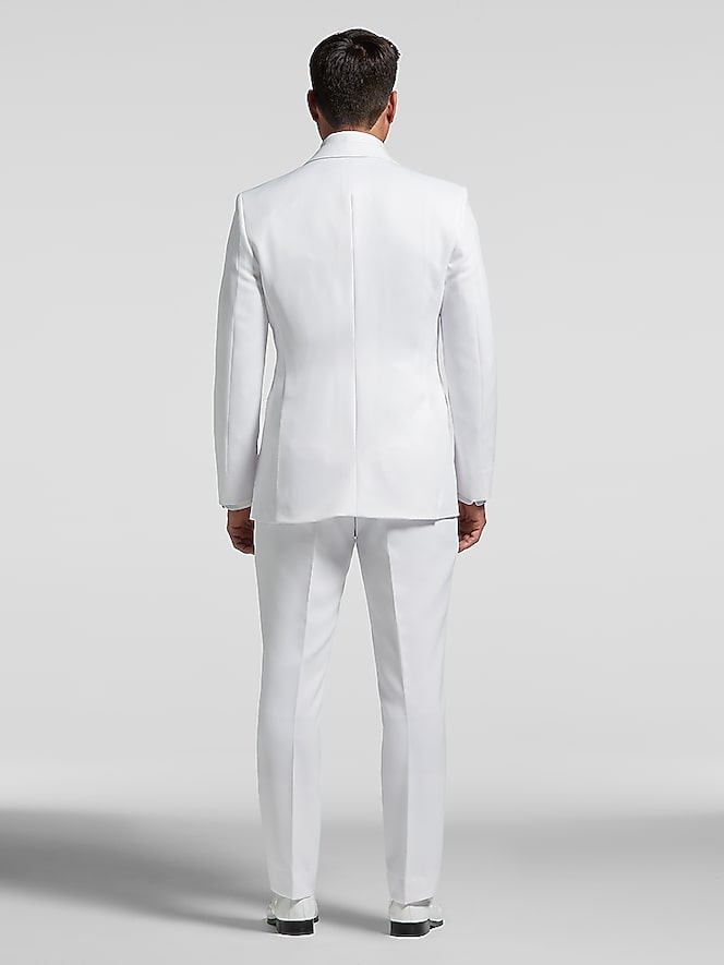 Pronto Uomo White Notch Suit