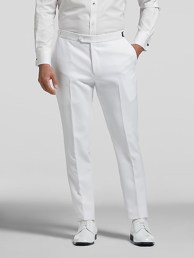 Pronto Uomo White Notch Suit