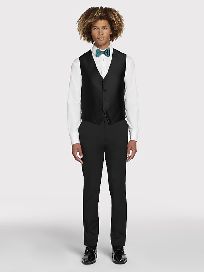 Kenneth Cole Performance Wool Black Suit