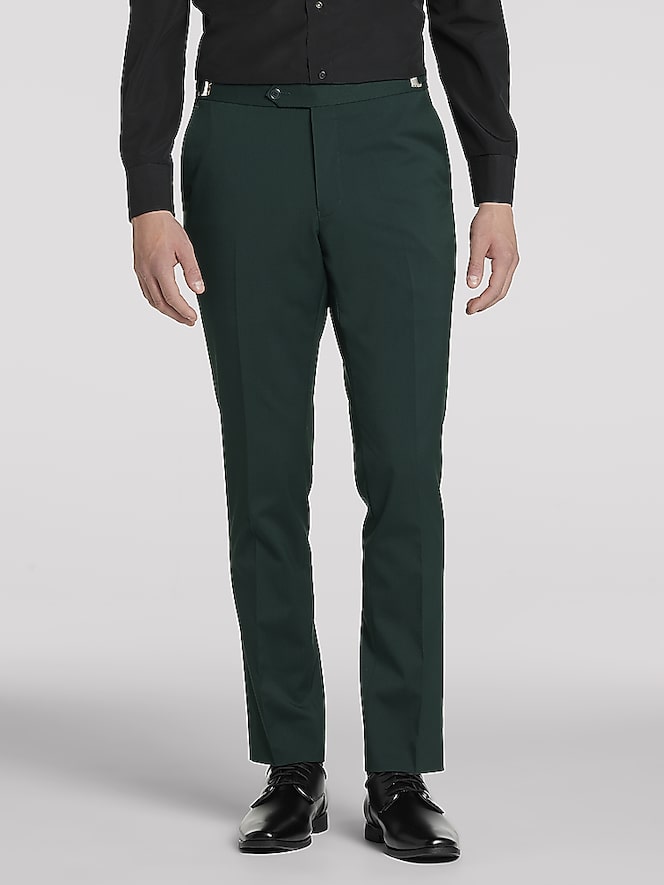 Kenneth Cole Performance Wool Green Suit