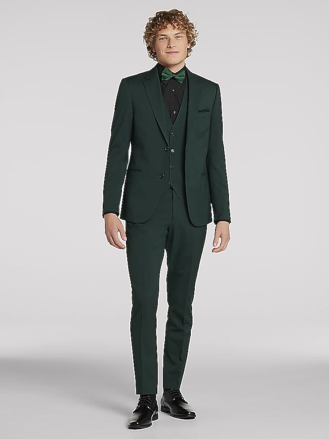 Kenneth Cole Performance Wool Green Suit