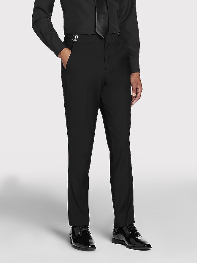 Pronto Uomo Black Notch Lapel Tuxedo
