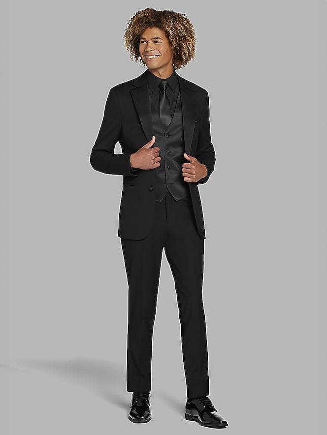 Pronto Uomo Black Notch Lapel Tuxedo