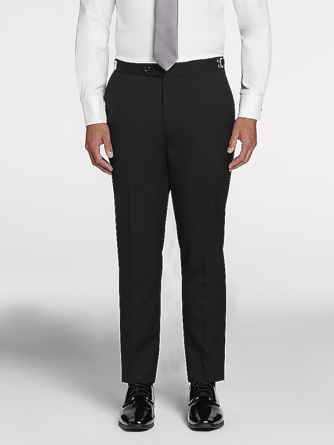 Kenneth Cole Performance Wool Black Suit