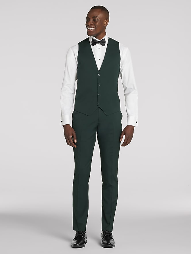 Kenneth Cole Performance Wool Green Suit