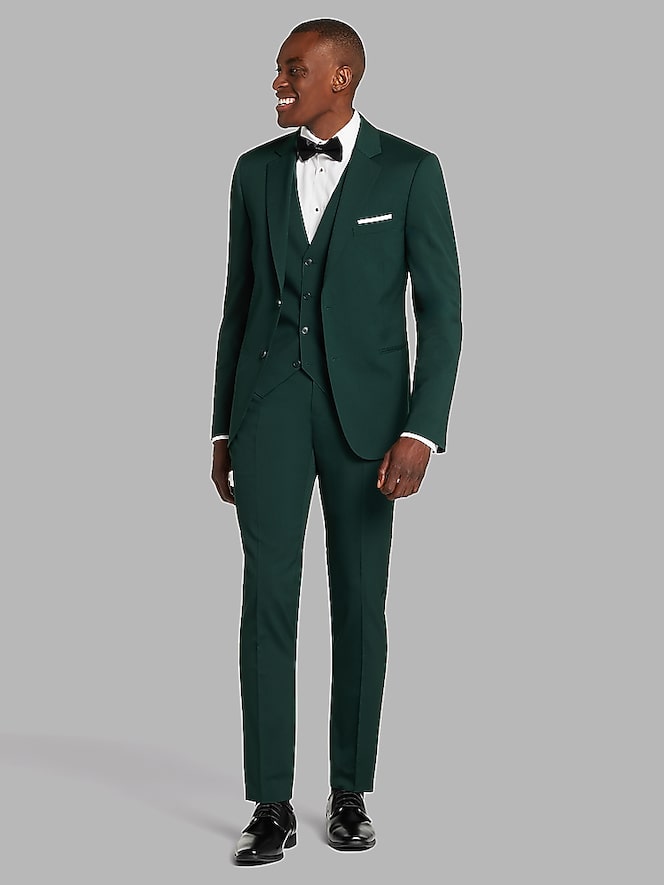 Kenneth Cole Performance Wool Green Suit