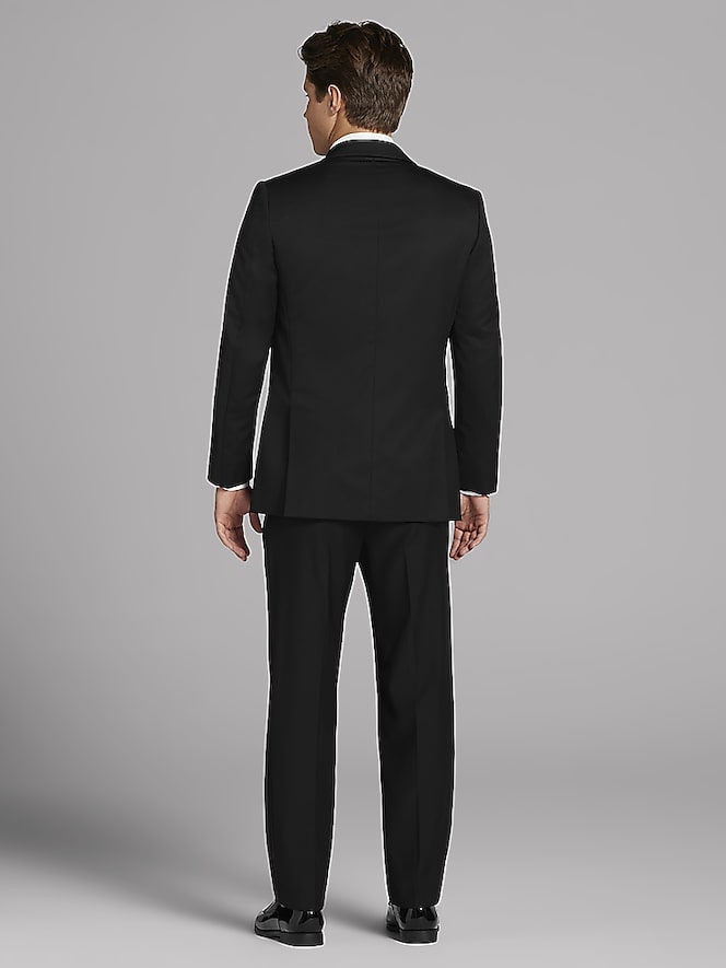 Vera Wang Black Notch Lapel Tux