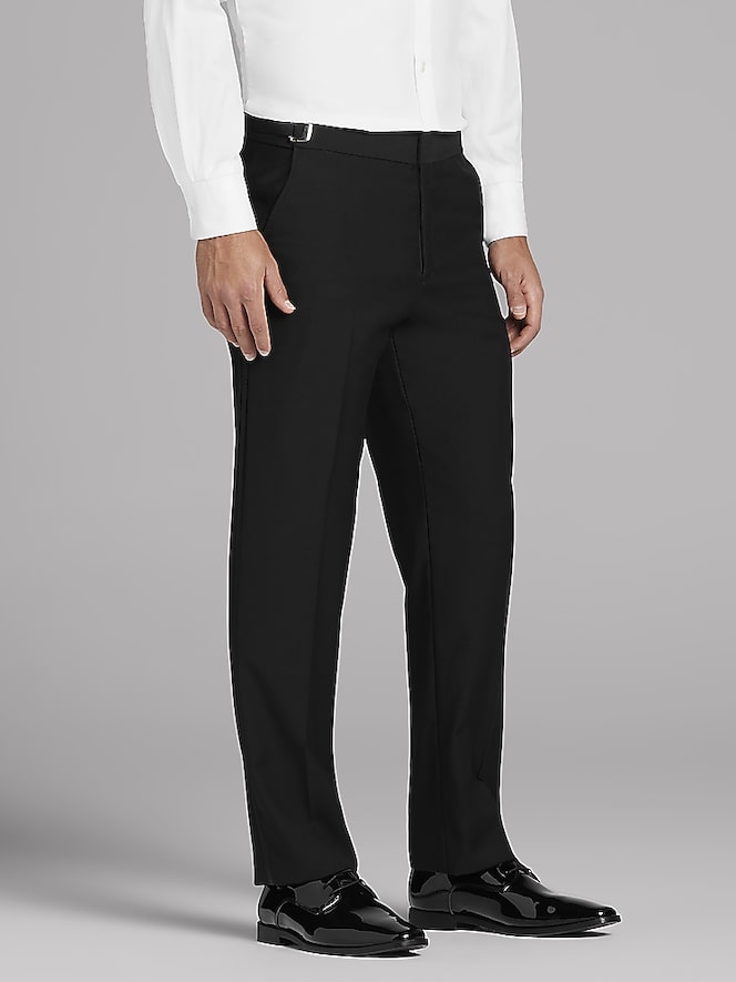 Vera Wang Black Notch Lapel Tux
