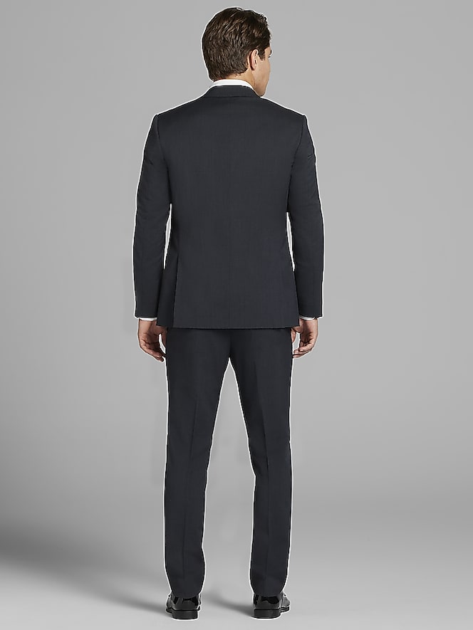 Calvin Klein Charcoal Gray Performance Wool Tux