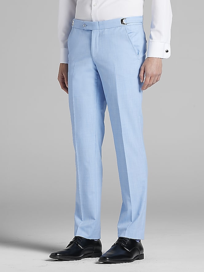 Egara Chambray Blue Suit