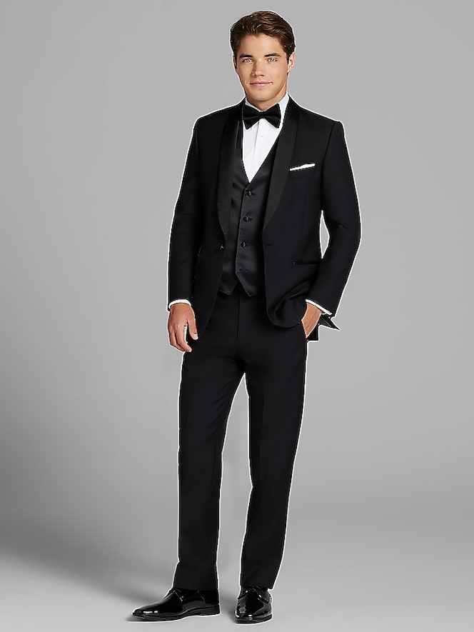Calvin Klein Black Shawl Lapel Tux